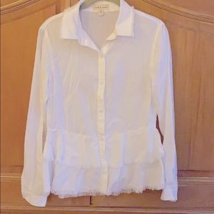 Cool Raw-edged Anthropologie Rawedge Buttondown